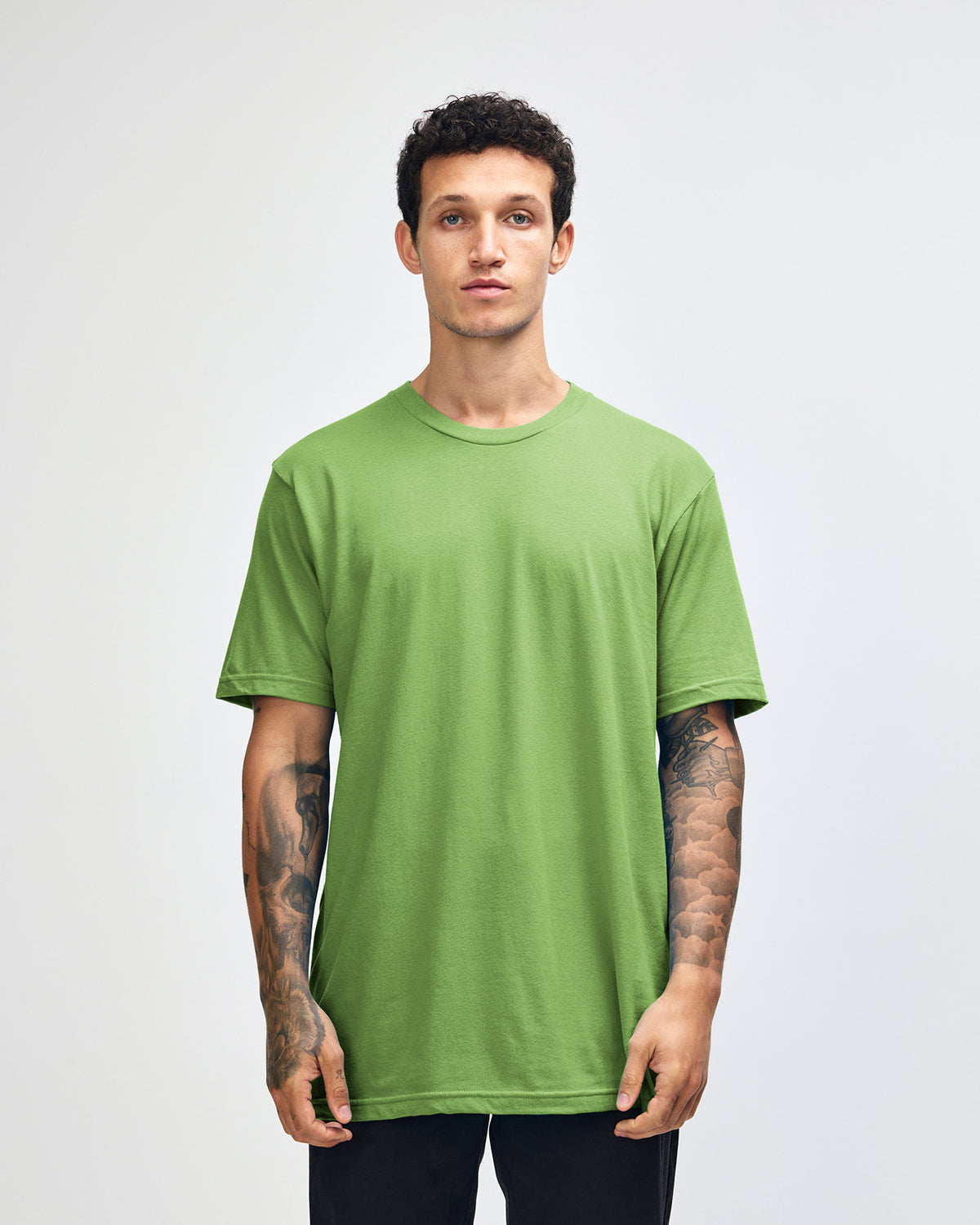 American Apparel Unisex Fine Jersey Short Sleeve T-Shirt - Nephrite
