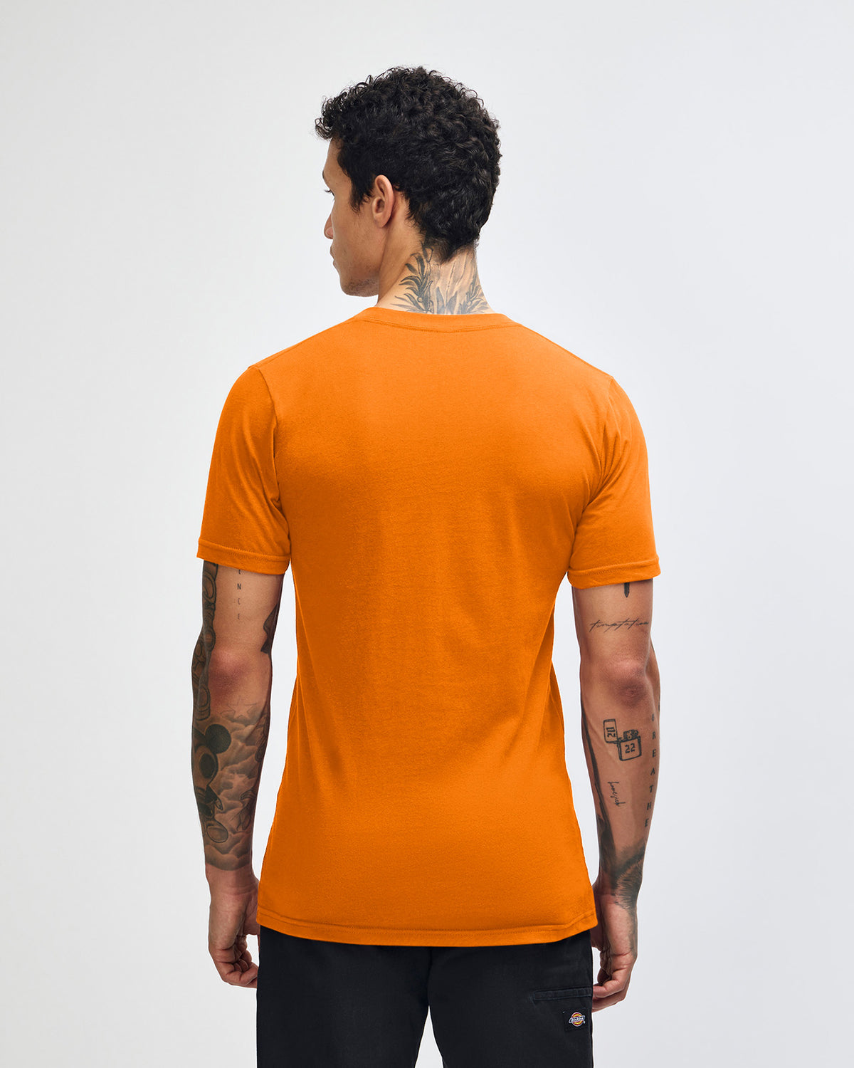 American Apparel Unisex Fine Jersey Short Sleeve T-Shirt - Orange