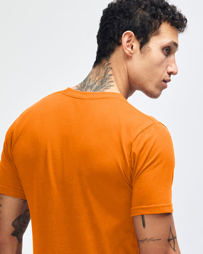 American Apparel Unisex Fine Jersey Short Sleeve T-Shirt - Orange