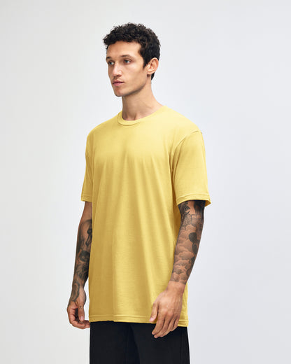 American Apparel Unisex Fine Jersey Short Sleeve T-Shirt - Panna Cotta