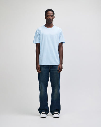American Apparel Unisex Fine Jersey Short Sleeve T-Shirt - Powder Blue