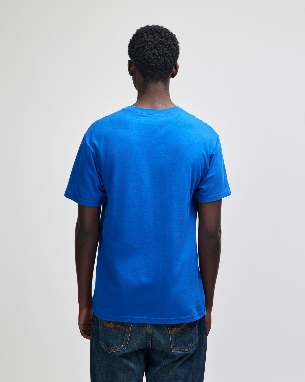 American Apparel Unisex Fine Jersey Short Sleeve T-Shirt - Royal Blue