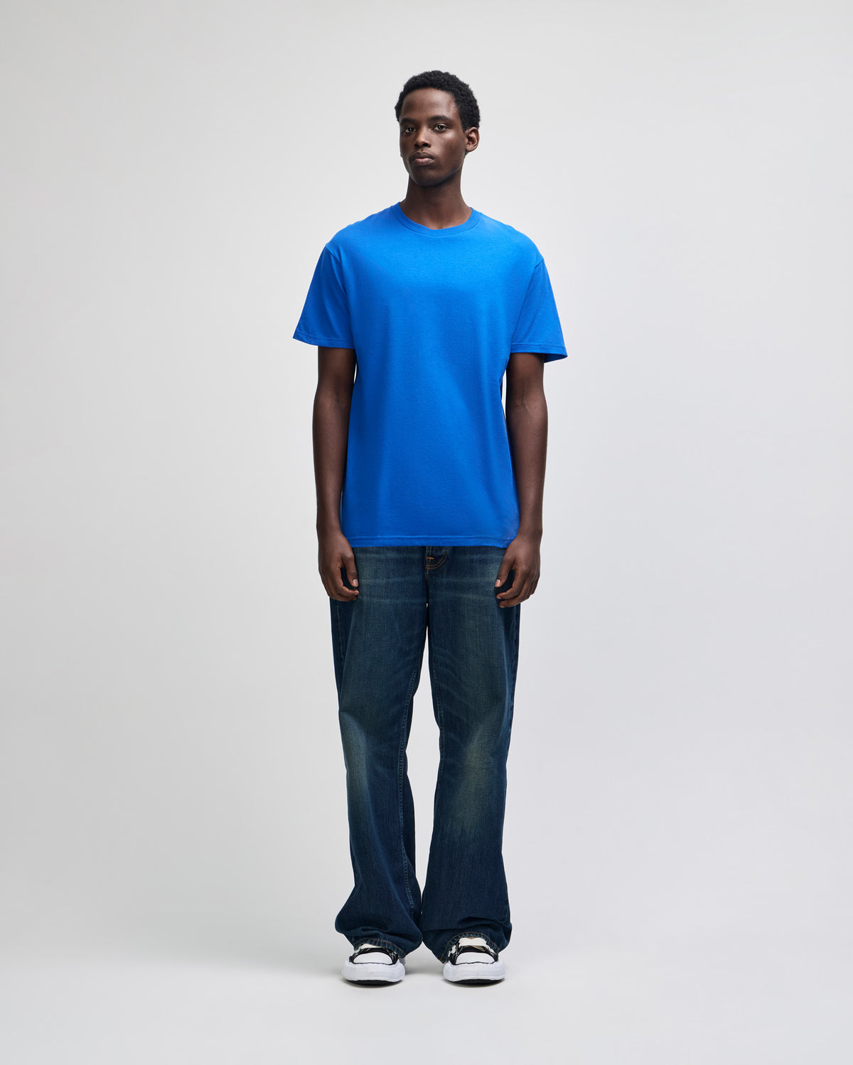 American Apparel Unisex Fine Jersey Short Sleeve T-Shirt - Royal Blue