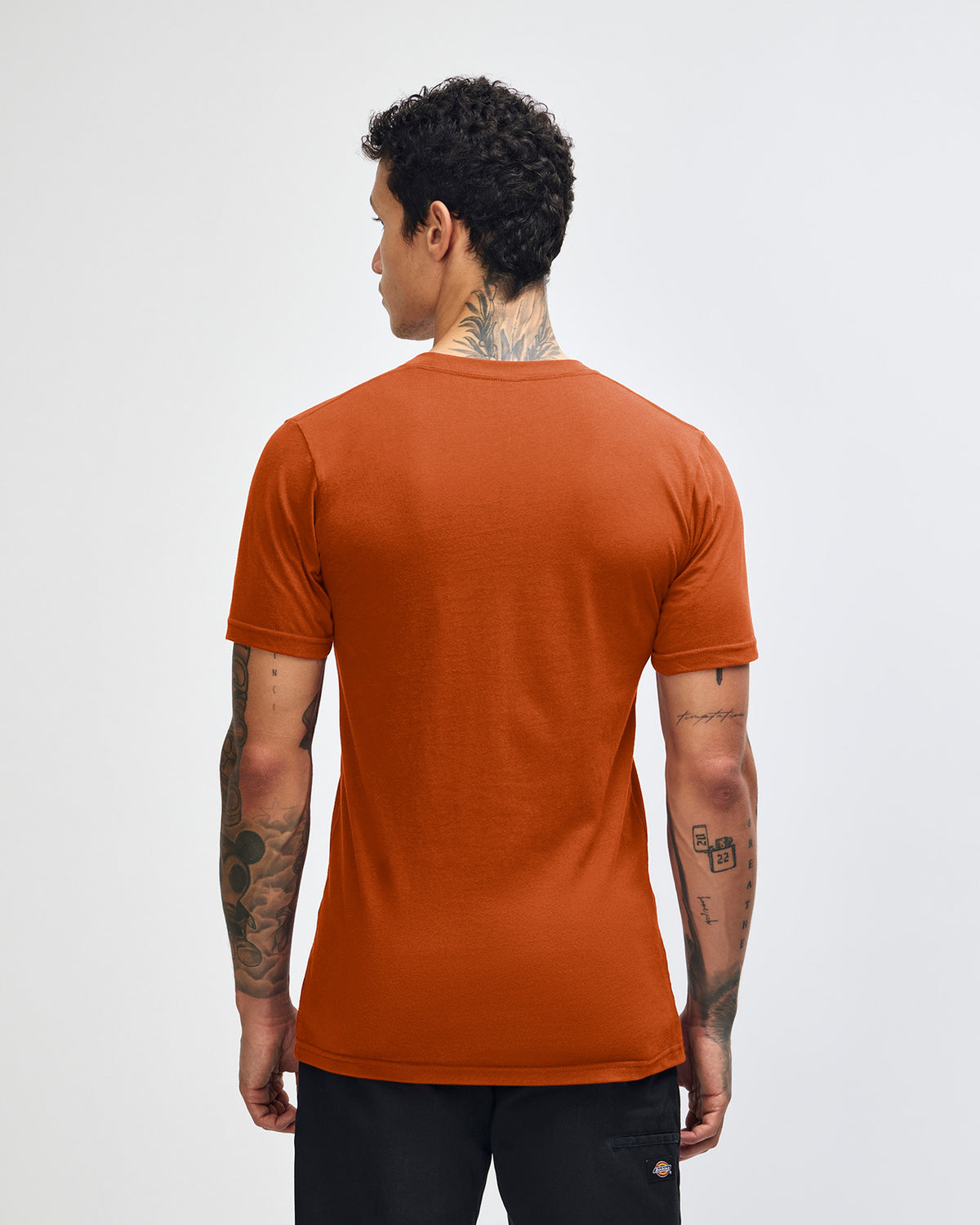 American Apparel Unisex Fine Jersey Short Sleeve T-Shirt - Rust