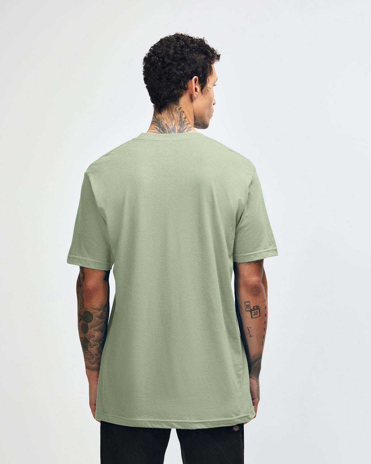 American Apparel Unisex Fine Jersey Short Sleeve T-Shirt - Sage
