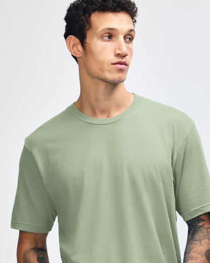 American Apparel Unisex Fine Jersey Short Sleeve T-Shirt - Sage