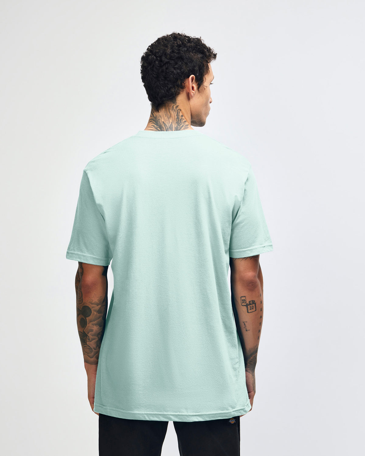 American Apparel Unisex Fine Jersey Short Sleeve T-Shirt - Sea Spray