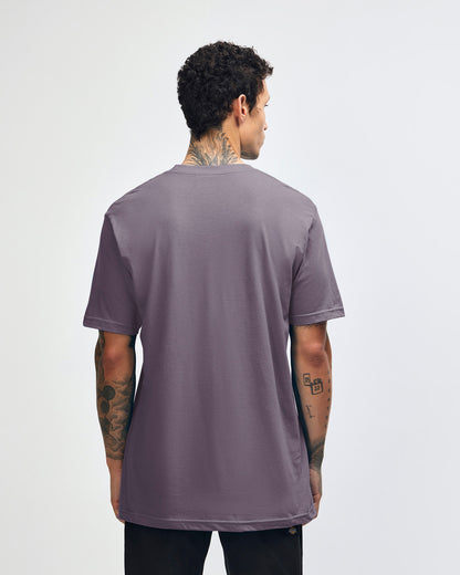 American Apparel Unisex Fine Jersey Short Sleeve T-Shirt - Smokey Violet