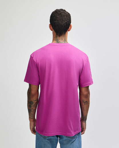 American Apparel Unisex Fine Jersey Short Sleeve T-Shirt - Super Pink