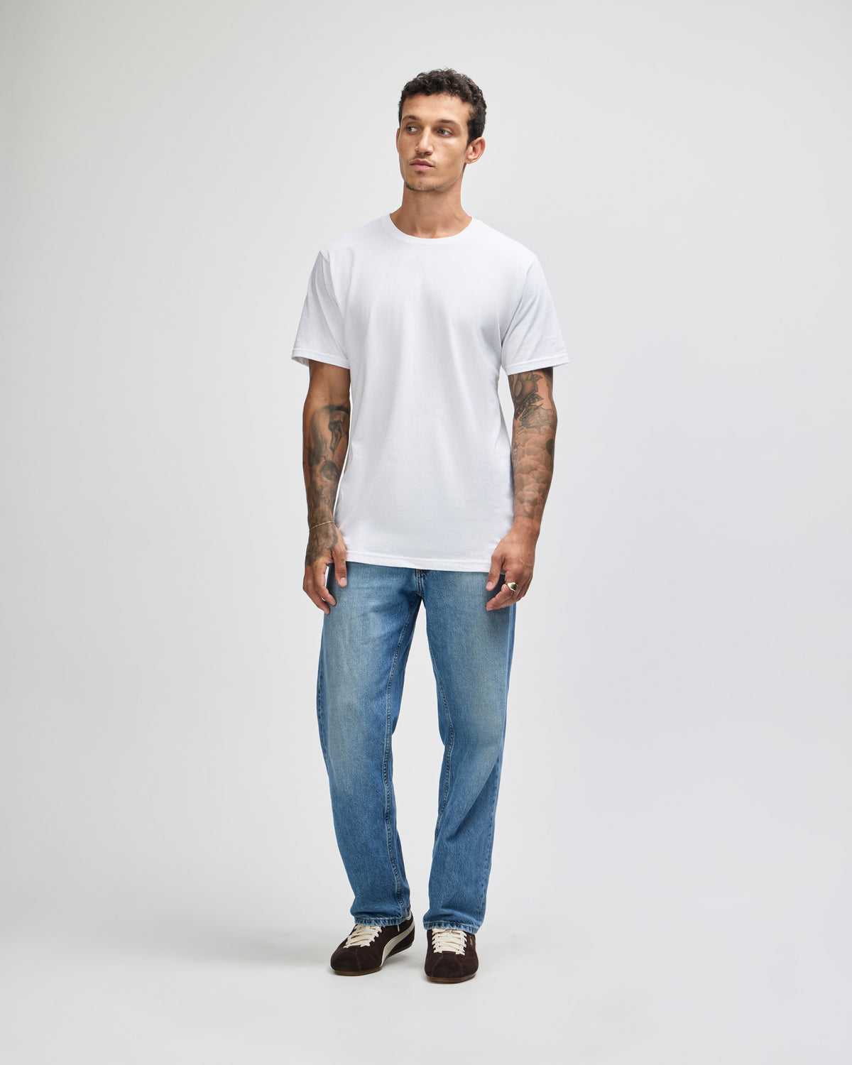 American Apparel Unisex Fine Jersey Short Sleeve T-Shirt - White