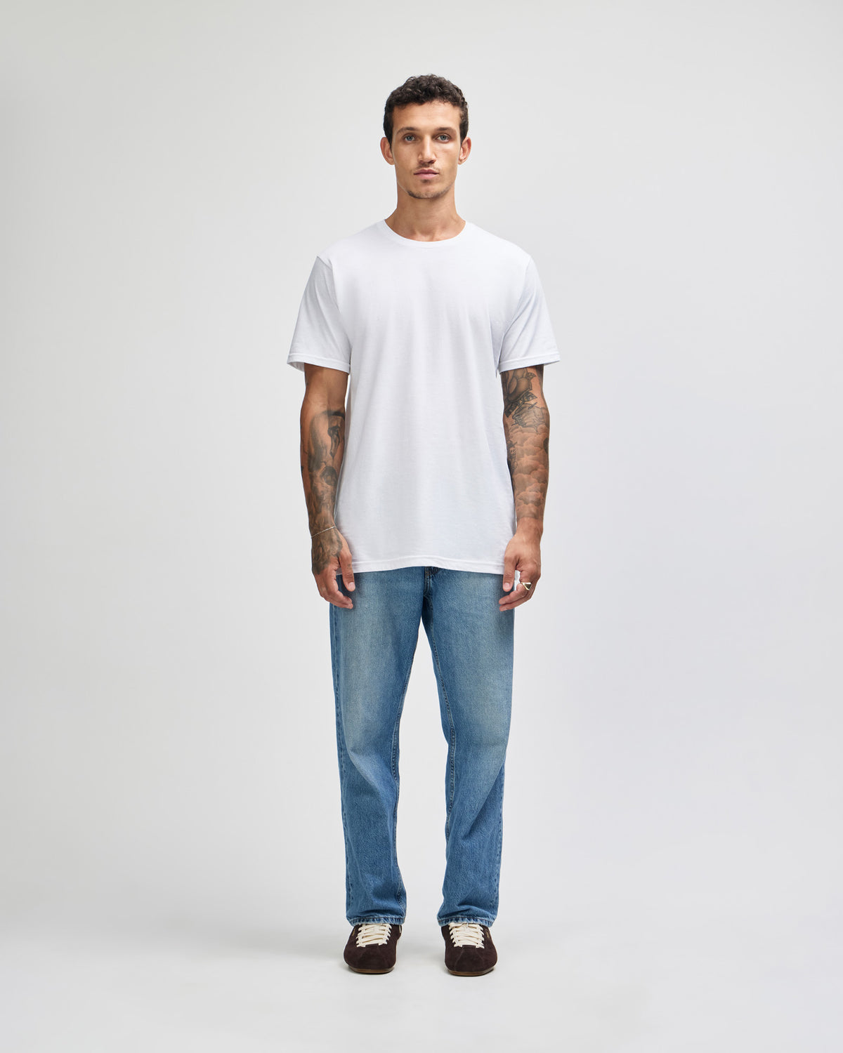 American Apparel Unisex Fine Jersey Short Sleeve T-Shirt - White