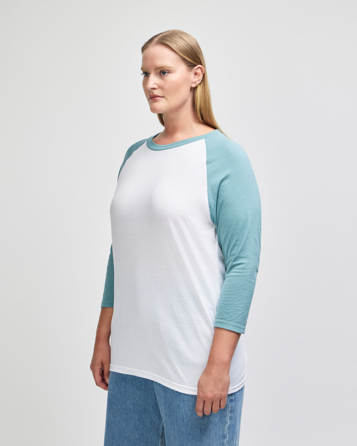 American Apparel CVC Unisex Raglan T-shirt