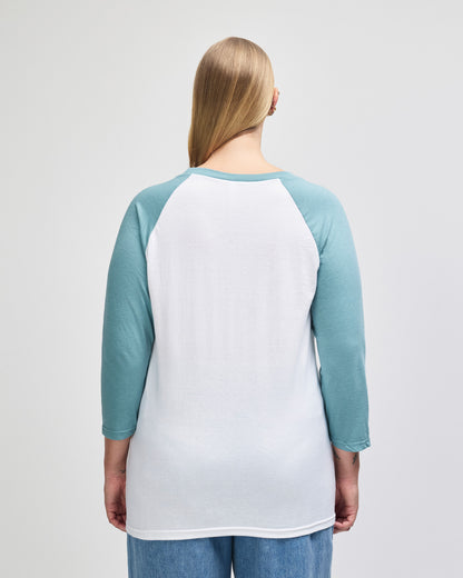 American Apparel CVC Unisex Raglan T-shirt