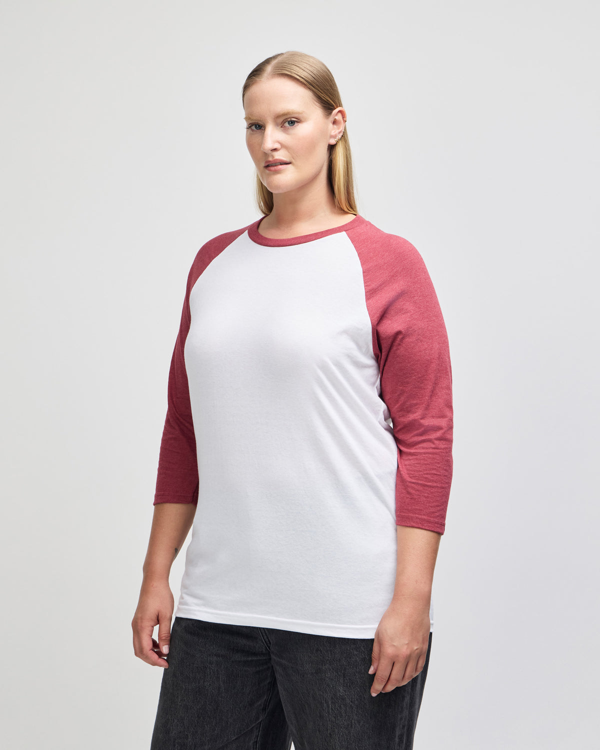 American Apparel CVC Unisex Raglan T-shirt