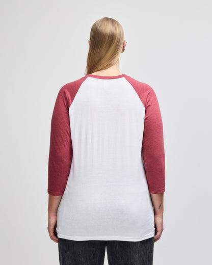 American Apparel CVC Unisex Raglan T-shirt