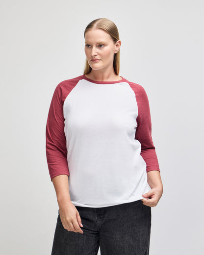 American Apparel CVC Unisex Raglan T-shirt