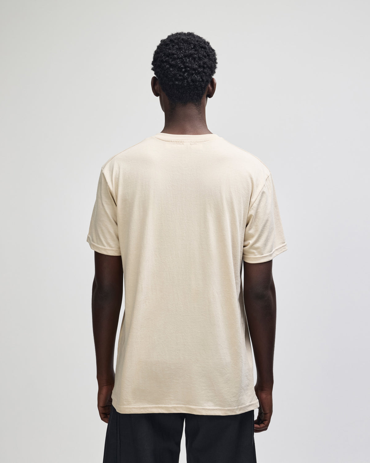 American Apparel CVC Unisex Henley T-shirt - Heather Bone