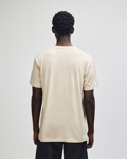 American Apparel CVC Unisex Henley T-shirt - Heather Bone