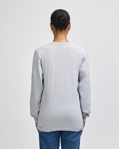 American Apparel Cotton Long Sleeve Fine Jersey T-shirt