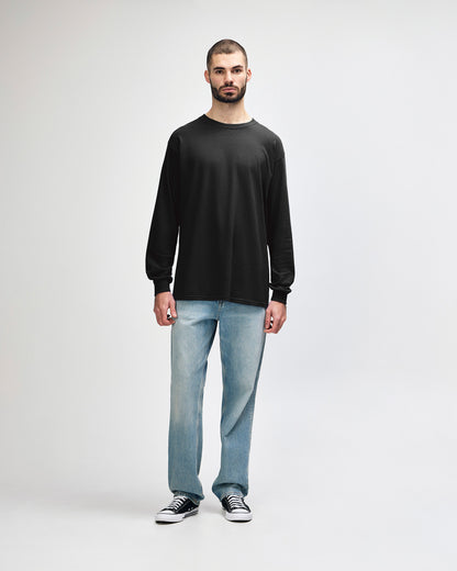 Gildan Ultra Cotton Adult Long Sleeve T-Shirt - Black