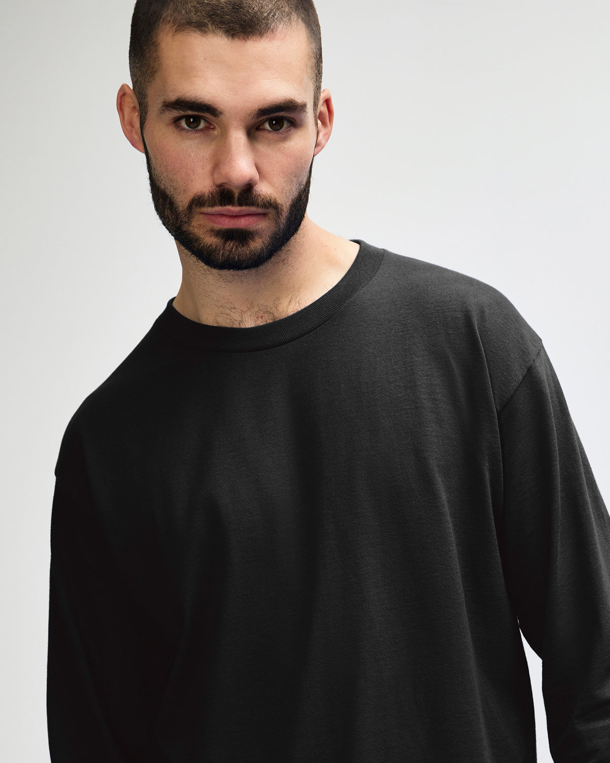 Gildan Ultra Cotton Adult Long Sleeve T-Shirt - Black
