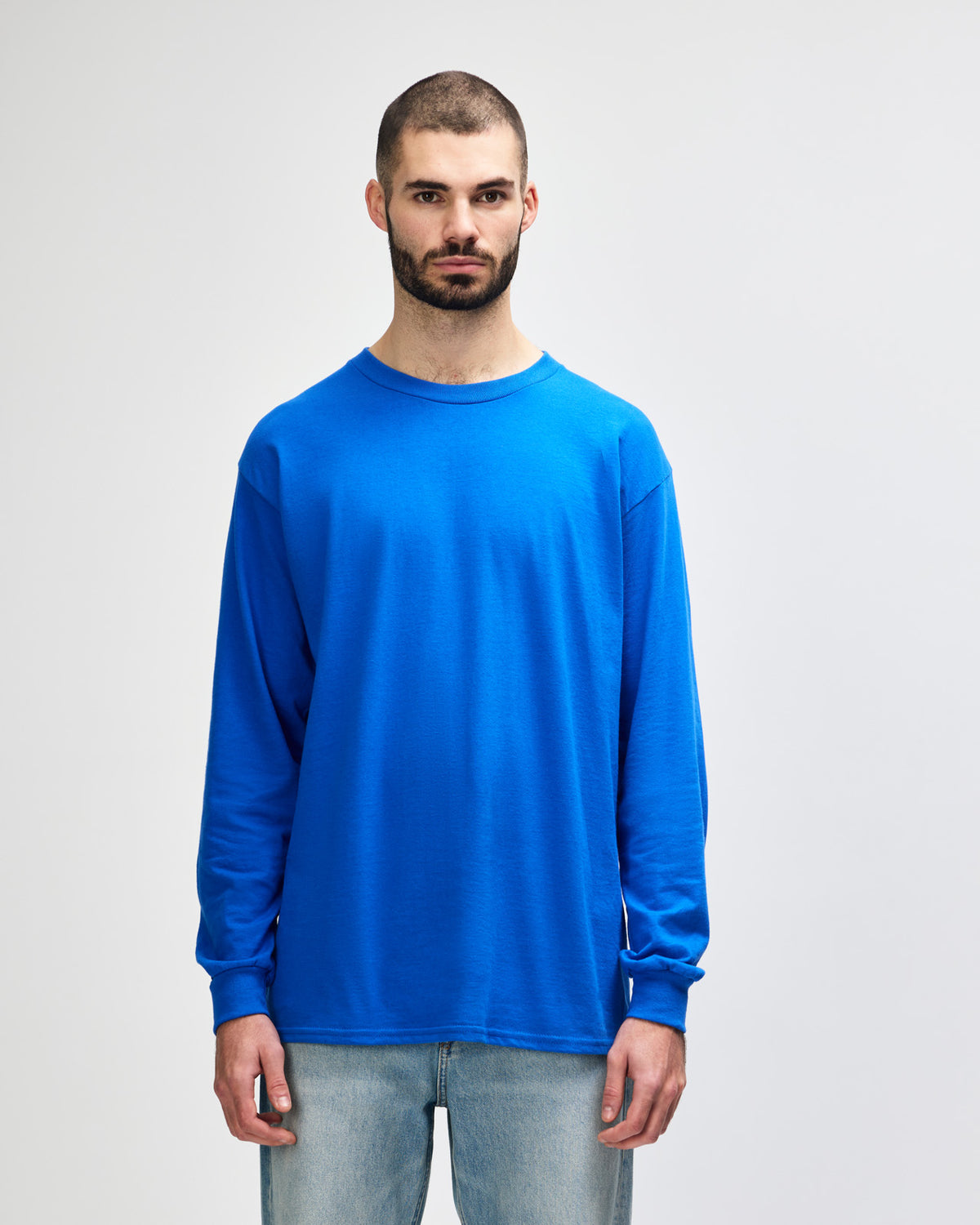 Gildan Ultra Cotton Adult Long Sleeve T-Shirt - Royal