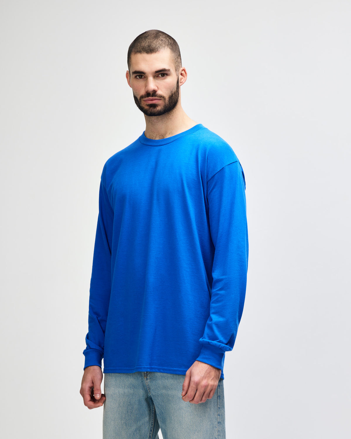 Gildan Ultra Cotton Adult Long Sleeve T-Shirt - Royal
