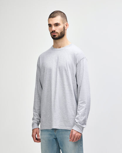Gildan Ultra Cotton Adult Long Sleeve T-Shirt - Sport Grey