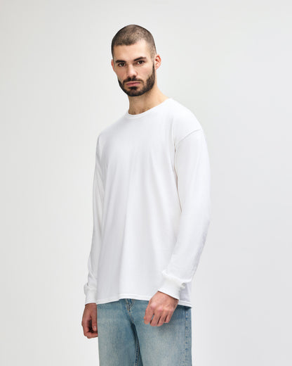 Gildan Ultra Cotton Adult Long Sleeve T-Shirt - White