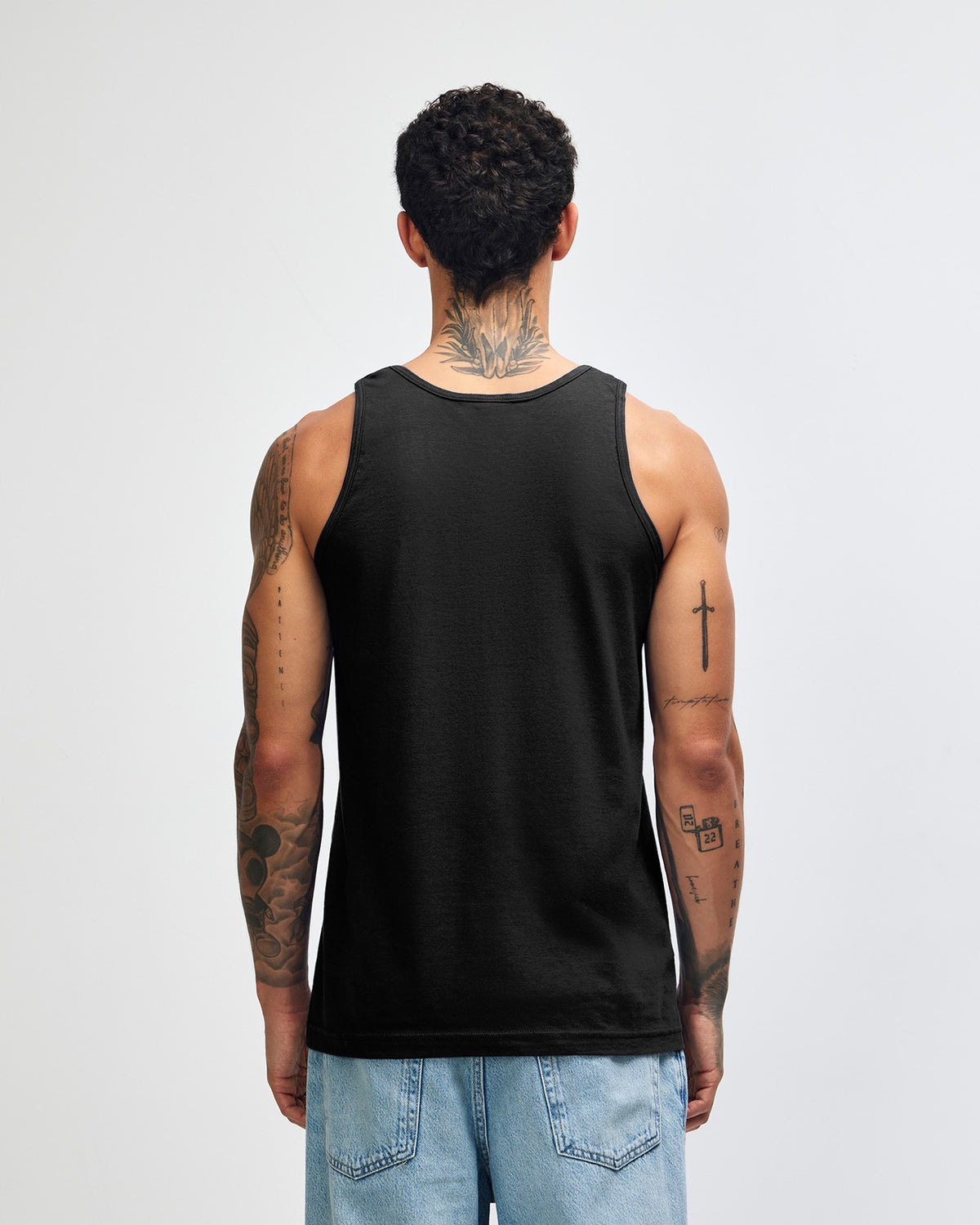 American Apparel Unisex Fine Jersey Tank - Black