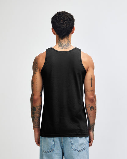 American Apparel Unisex Fine Jersey Tank - Black
