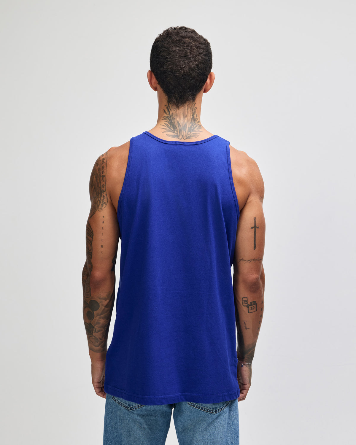 American Apparel Unisex Fine Jersey Tank - Lapis