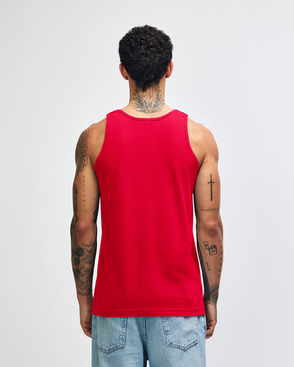 American Apparel Unisex Fine Jersey Tank - Red