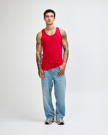 American Apparel Unisex Fine Jersey Tank - Red
