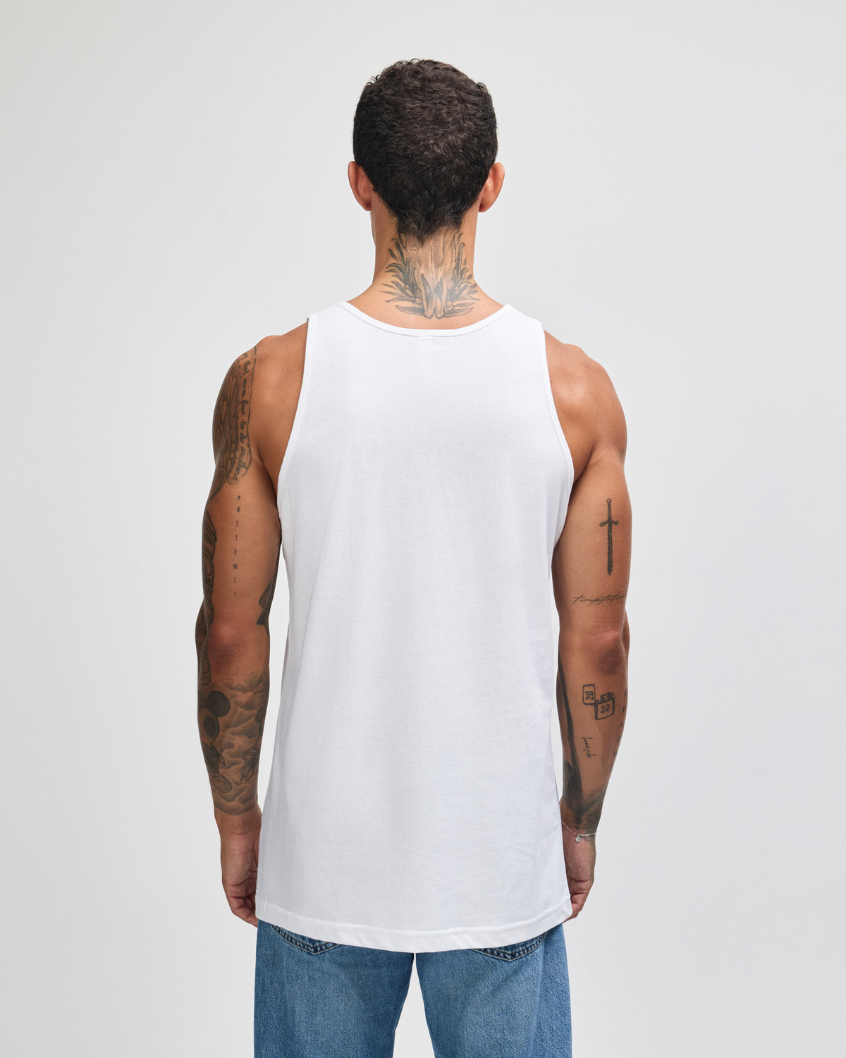 American Apparel Unisex Fine Jersey Tank - White