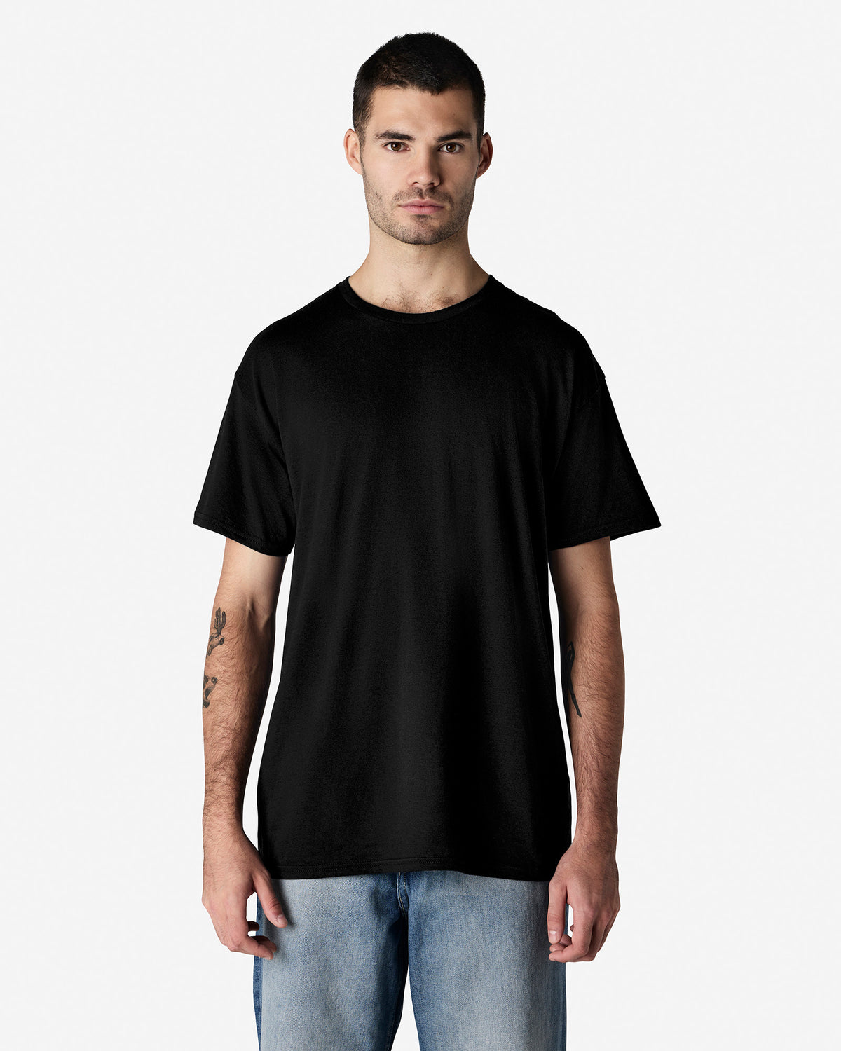 Gildan Light Cotton Adult T-Shirt - Black