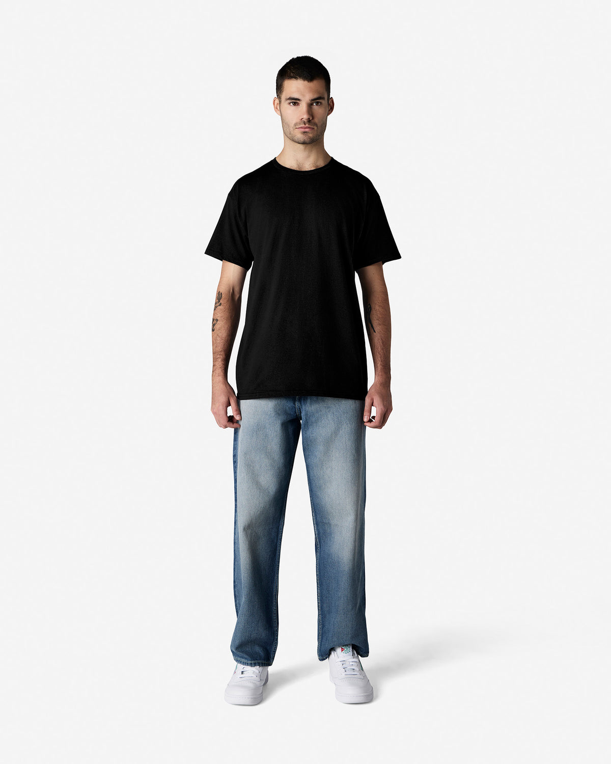 Gildan Light Cotton Adult T-Shirt - Black