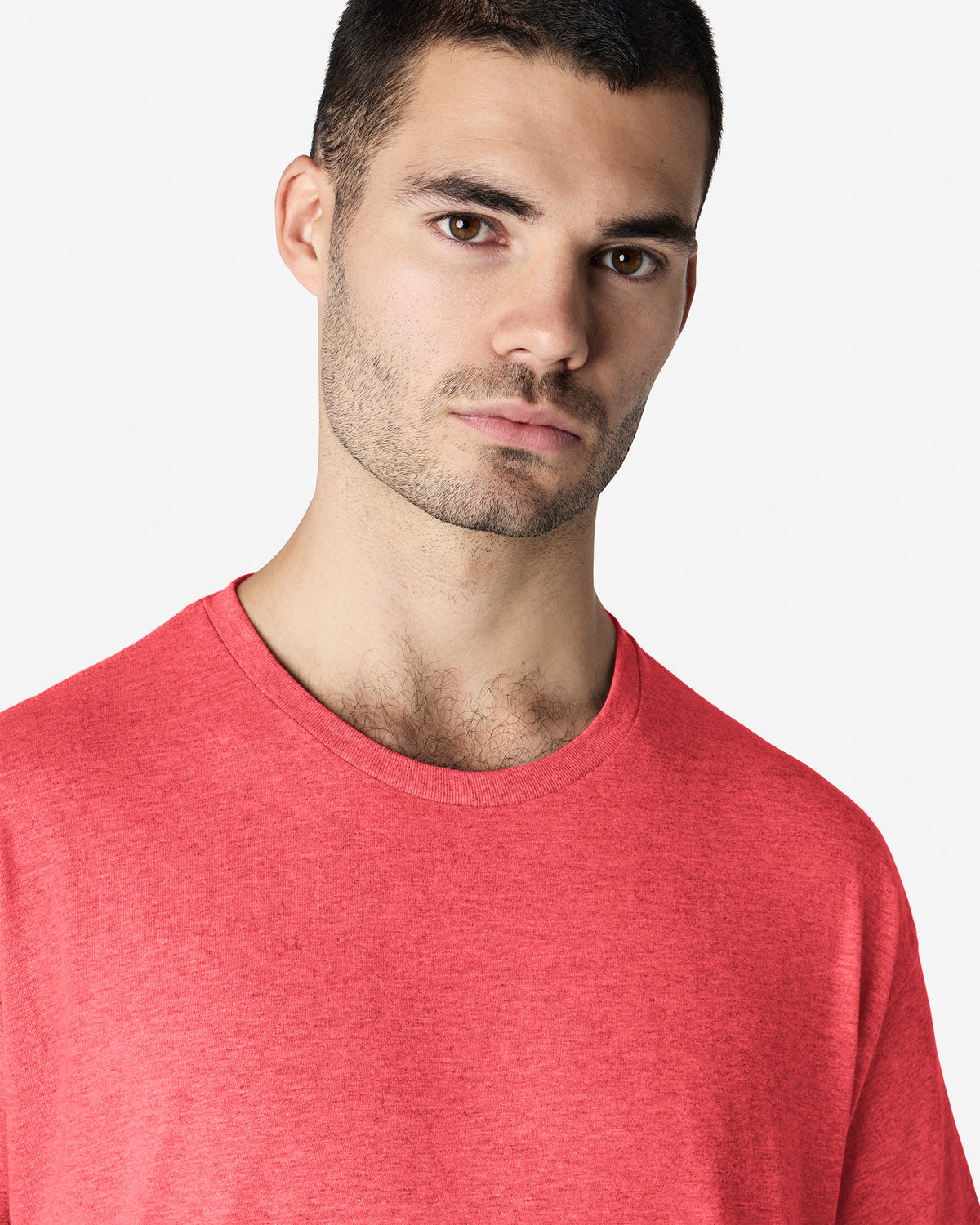 Gildan Light Cotton Adult T-Shirt - Heather Red