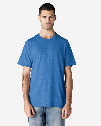 Gildan Light Cotton Adult T-Shirt - Heather Royal