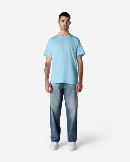Gildan Light Cotton Adult T-Shirt - Light Blue