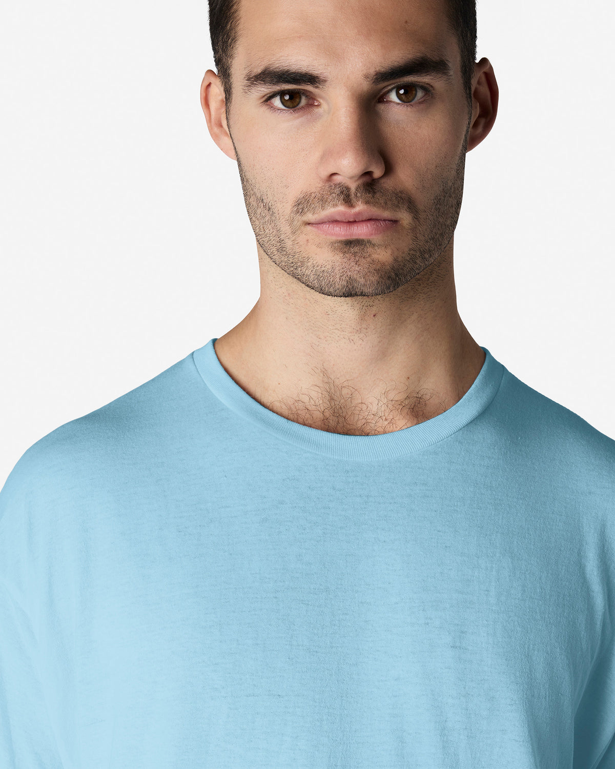 Gildan Light Cotton Adult T-Shirt - Light Blue
