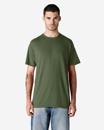 Gildan Light Cotton Adult T-Shirt - Military Green