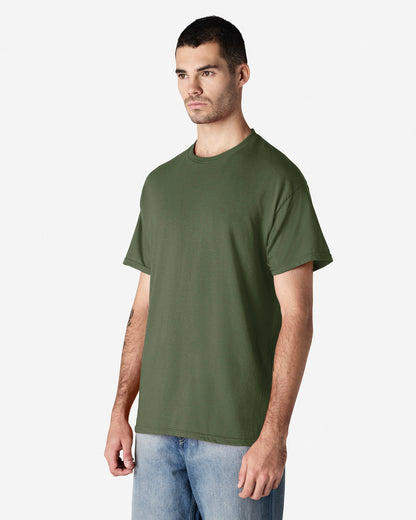 Gildan Light Cotton Adult T-Shirt - Military Green