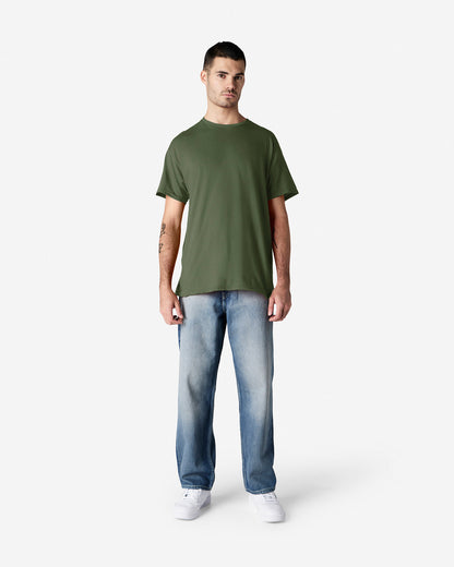 Gildan Light Cotton Adult T-Shirt - Military Green