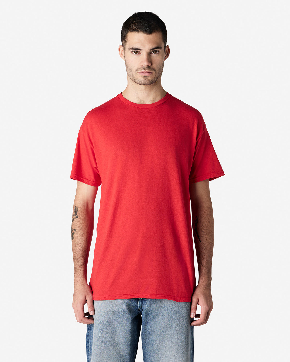 Gildan Light Cotton Adult T-Shirt - Red