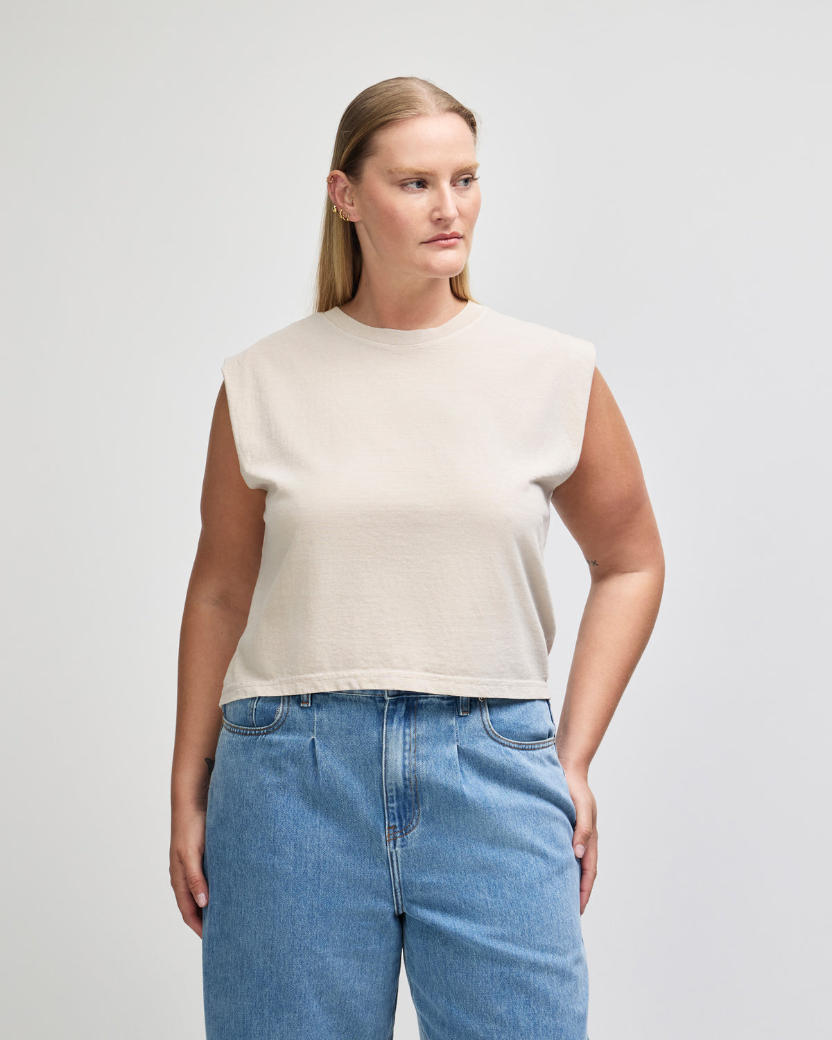 American Apparel Women's Muscle T-shirt