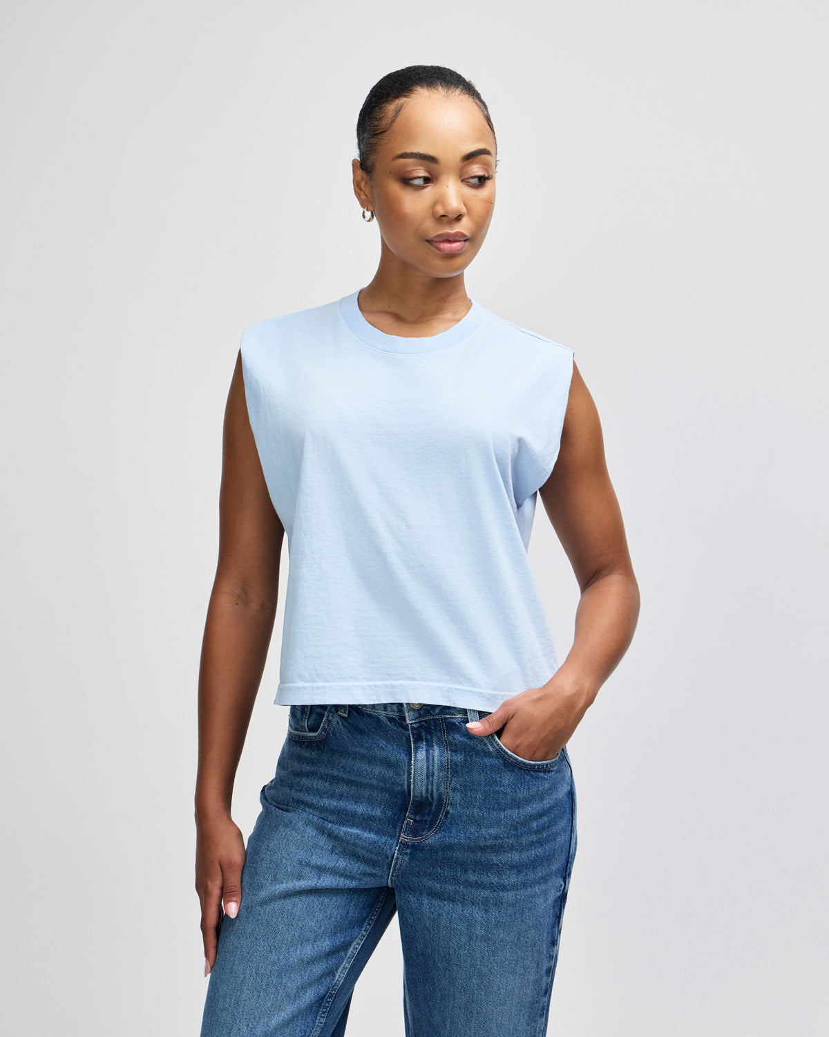 American Apparel Women's Muscle T-shirt