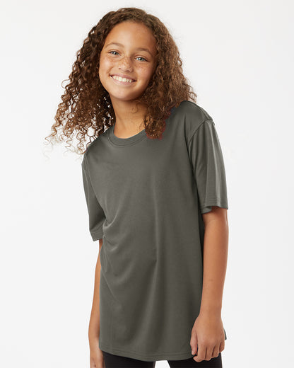 Youth Pro-Lock Performance T-Shirt - Charcoal