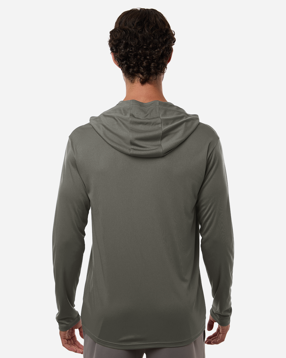 Men's Pro-Lock Performance Hooded T-Shirt - Charcoal
