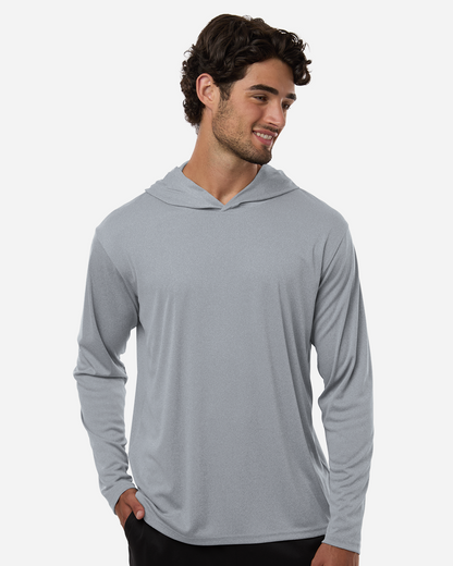 Men's Pro-Lock Performance Hooded T-Shirt - Heather Steel